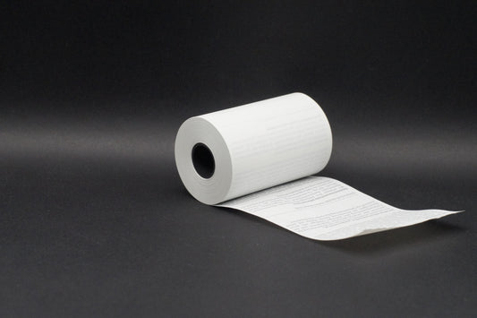 Thermorollen 57mm-18m-12mm Lastschrifttext phenolfrei